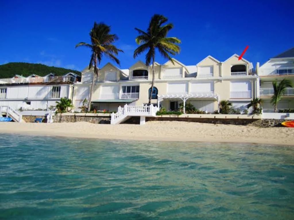 2 bed condo rental on Grand Case beach St Martin Caribbean