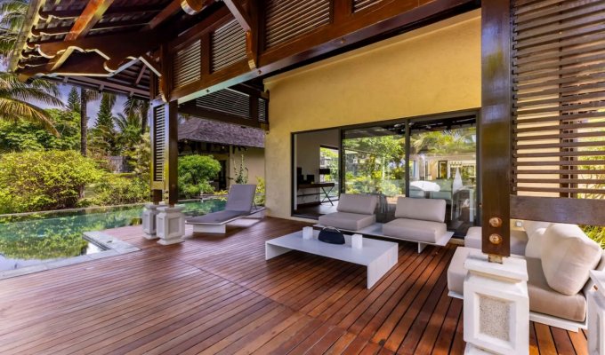 South Mauritius Luxury Villa Rental Golf Beach hôtel SO/Sofitel 5* Accestion