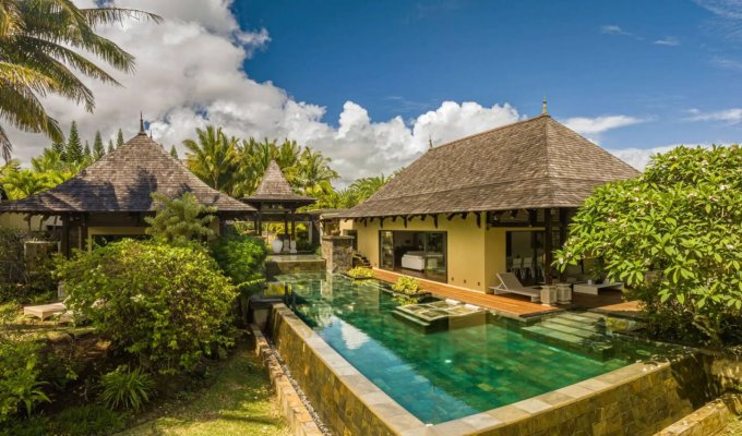 South Mauritius Luxury Villa Rental Golf Beach hôtel SO/Sofitel 5* Acces