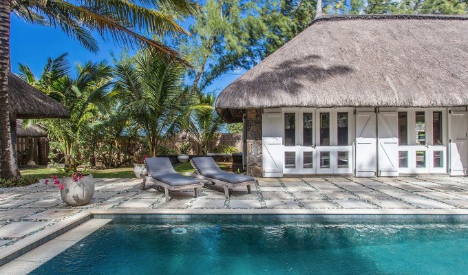 Mauritius Beachfront Villa rentals in Pointe aux Canonniers