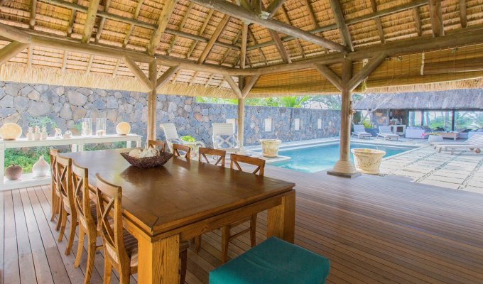 Mauritius Beachfront Villa rentals in Pointe aux Canonniers