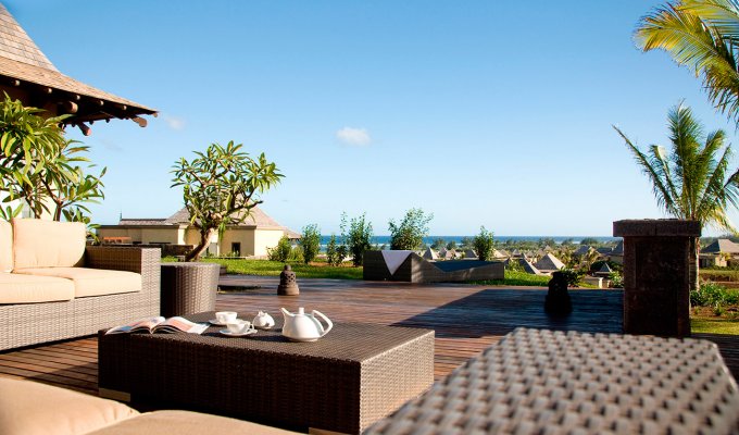 Mauritius Luxury Villa rental Bel Ombre at 200 m from beach  and access to the So Sofitel Beach club