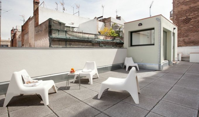 Apartment to rent in Barcelona Wifi terrace AC Gracia