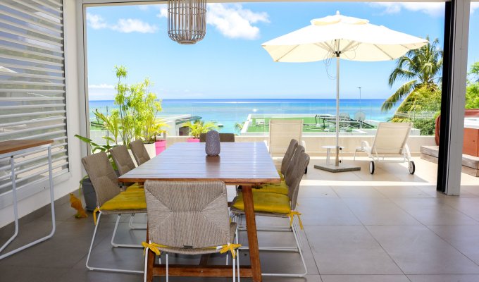 Mauritius Beachfront Penthouse rental in Trou aux Biches with pool