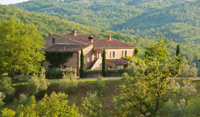 Villa Caccianello and its setting