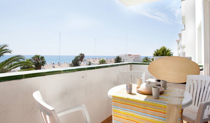 Apartment to rent in Sitges Port balcony AC