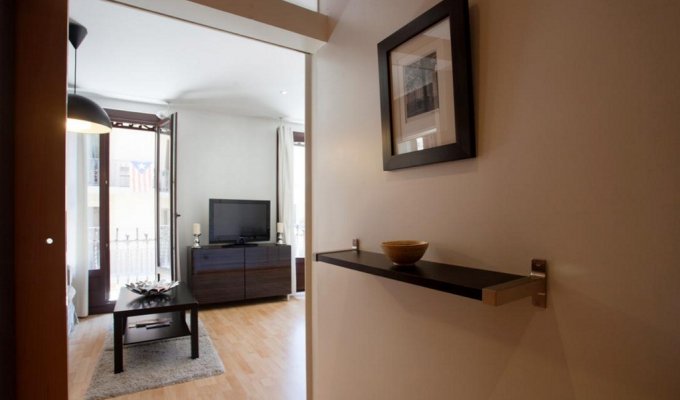 Apartment to rent in Barcelona Montjuic balcony Wifi AC