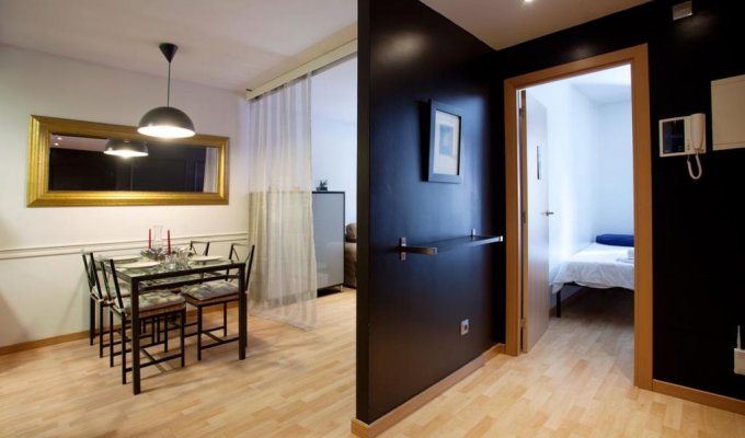 Apartment to rent in Barcelona Montjuic balcony Wifi AC