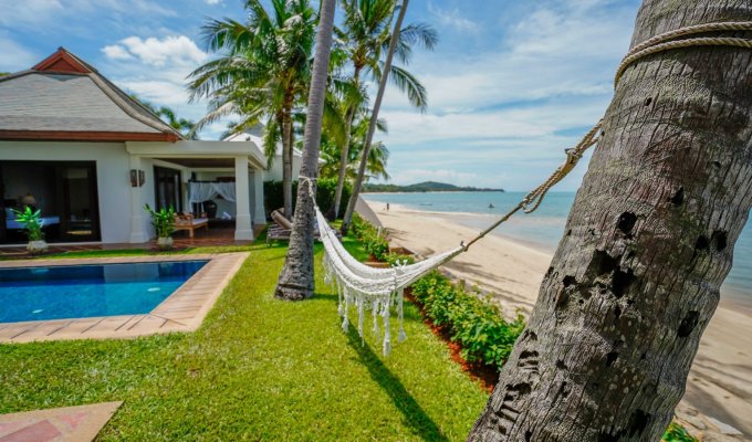 Beachfront Koh Samui Villa Rentals in Maenam 