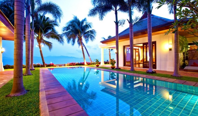 Beachfront Luxury Villa, Koh Samui, Maenam Beach