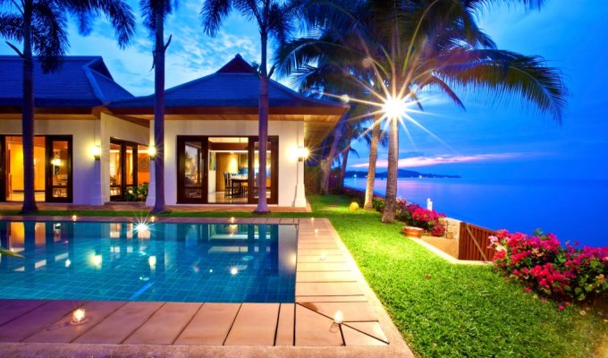 Beachfront Luxury Villa, Koh Samui, Maenam Beach