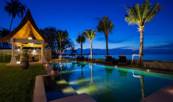 Beachfront Koh Samui Villa Rentals in Maenam