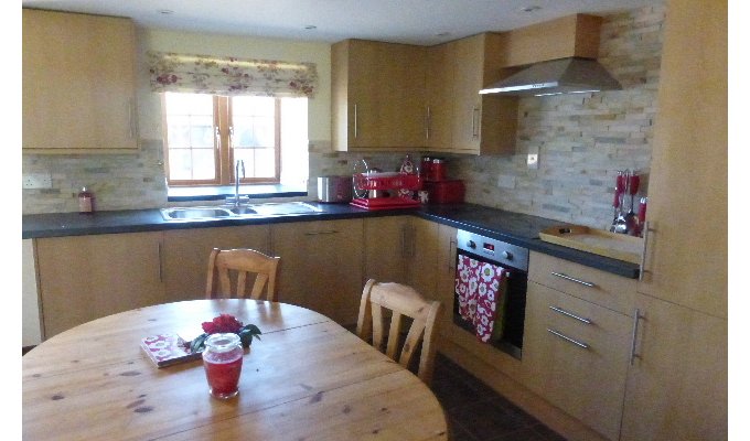 Stable cottage kitchen