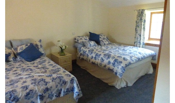 Stable cottage bedroom