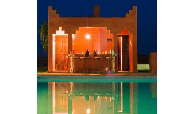 Mini Bar of luxury villa in Marrakech 
