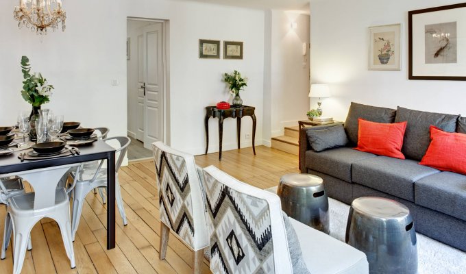 Paris Le Marais Holiday Apartment Rental close to the Arts et Métiers Museum