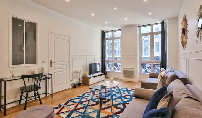 Paris Opera Grands Boulevards Luxury Apartment Rental for Corporate, Groups and Family Stay