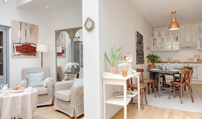 Paris Montparnasse Saint Germain Apartment Rental at the Jardin du Luxembourg edge