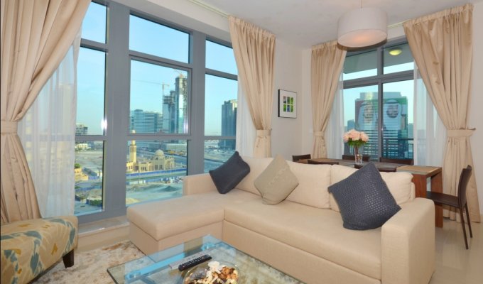 Dubai Apartment rentals in Claren Tower near Dubai Mall