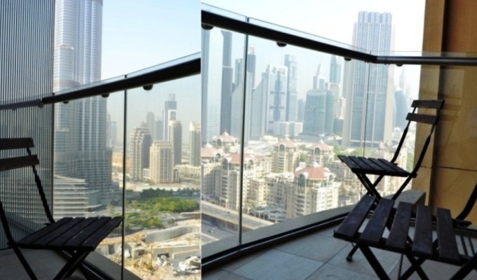 Dubai apartment rentals in Dubai Mall Residence with Burj Khalifa View