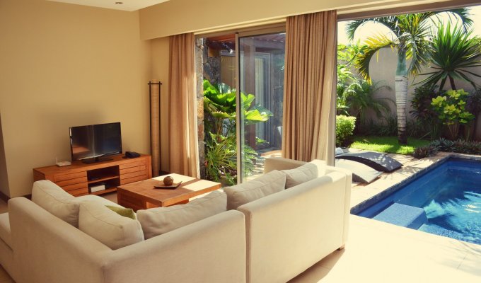 Mauritius Villa rentals Grand Bay Breakfast incl.  Beach club