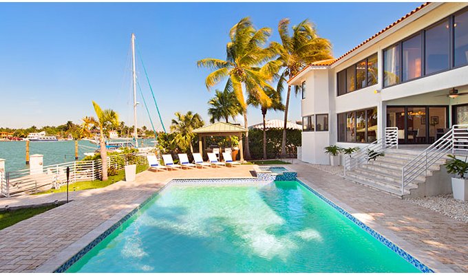 Vacation Rental Luxury Villa Miami Beach Florida