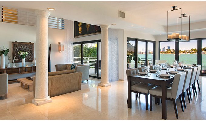 Vacation Rental Luxury Villa Miami Beach Florida