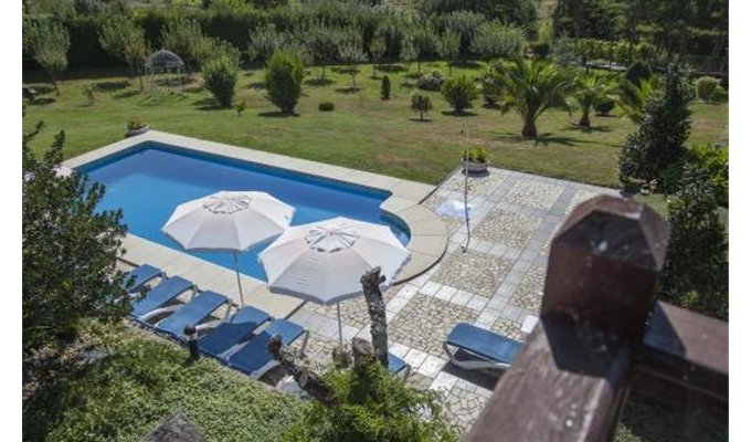 Galicia house rental holiday close to Santiago with private pool