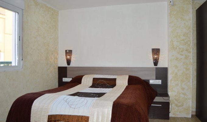 Andalusia holiday apartment rentals pool bechfront golf course Benalmadena Malaga Costa del Sol Spain