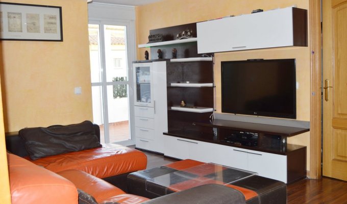 Andalusia holiday apartment rentals pool bechfront golf course Benalmadena Malaga Costa del Sol Spain