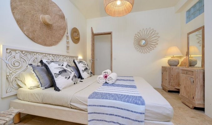Mauritius Beachfront villa rentals Grand Bay Grand Gaube Pool & Staff