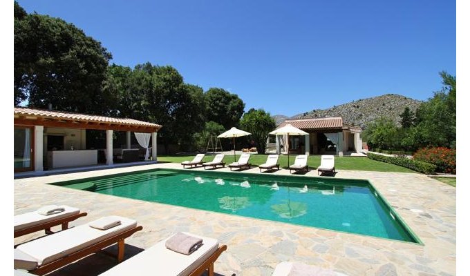 Balearic Islands luxury villa rental Mallorca Pollença private pool