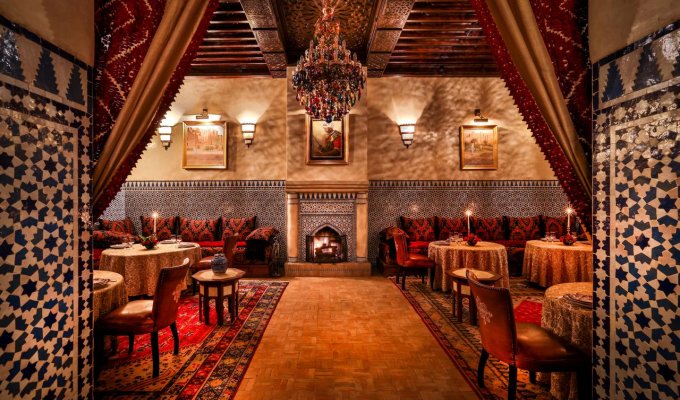 Room of charmed riad in Marrakech