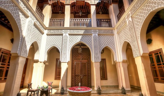 Room of charmed riad in Marrakech