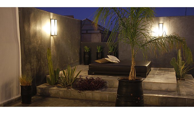 Room of charmed riad in Marrakech 