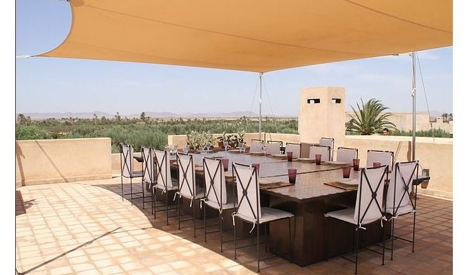 Patio villa in Marrakech with Pool