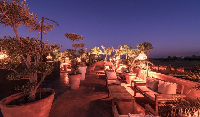 Living room of Luxury villa in Marrakech