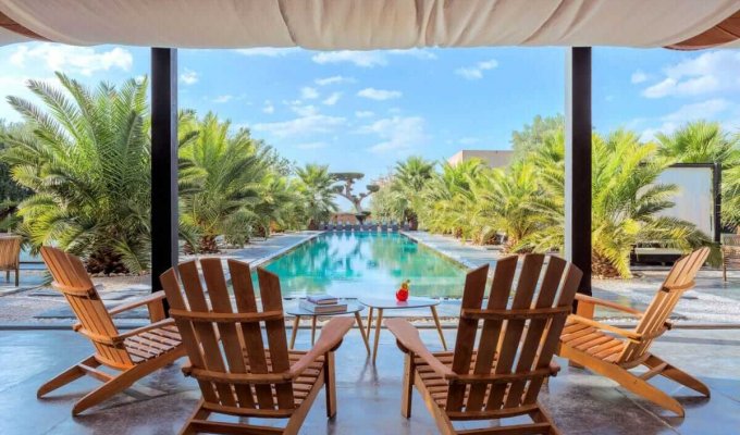 Pool of Luxury villa in Marrakech