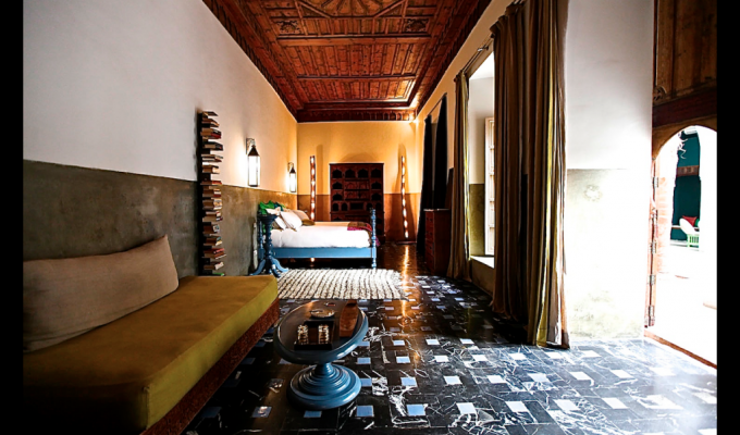 Room of charmed riad in Marrakech 