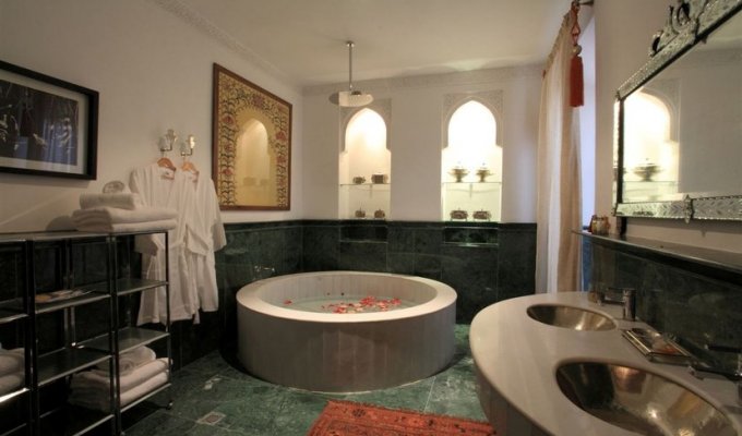 Hammam of charmed riad in Marrakech