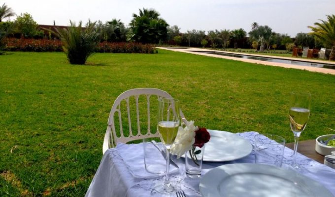 Garden of charme riad in Marrakech 