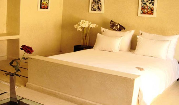 Room of luxury hotel in Marrakech