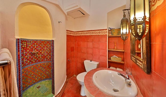 Suite of luxury hotel in Marrakech