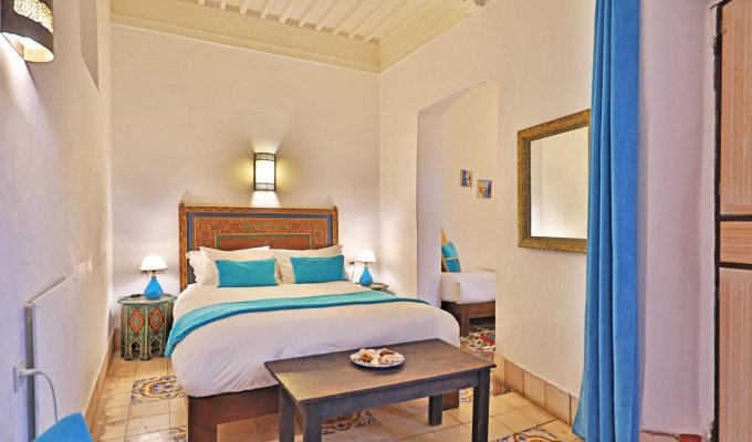 Suite of luxury hotel in Marrakech