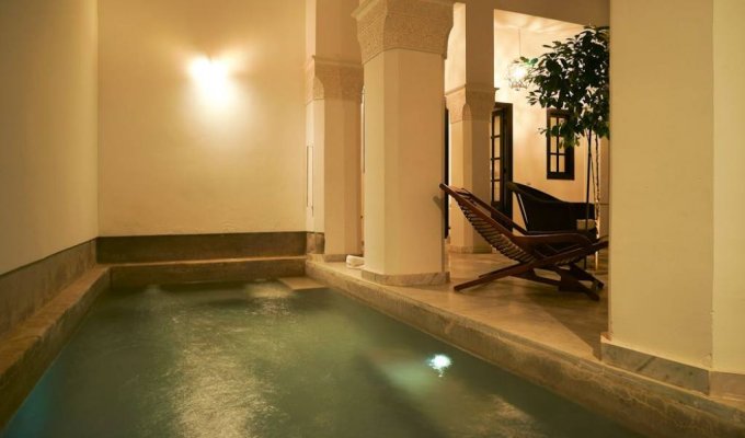 Pool of charmed riad in Marrakech 