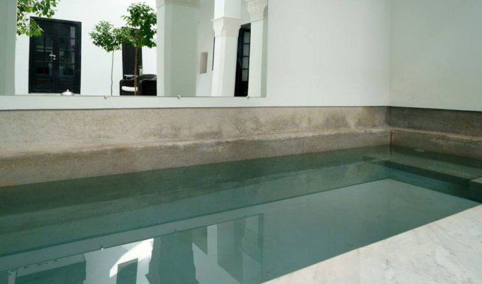 Pool of charmed riad in Marrakech    