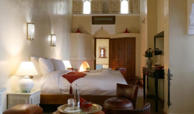 Room of charmed riad in Marrakech 