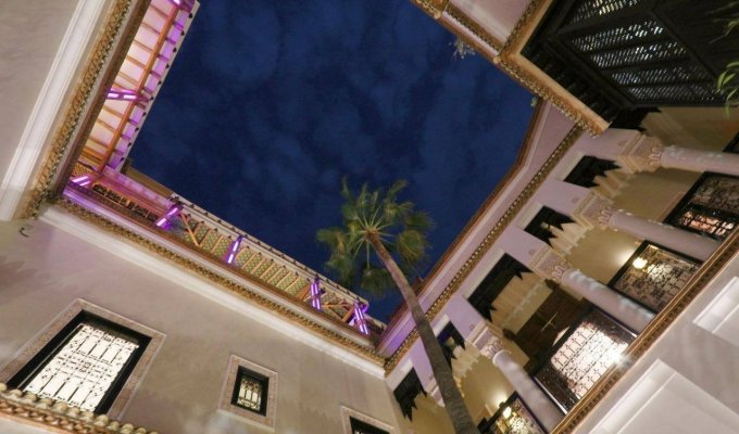 Room of charmed riad in Marrakech 