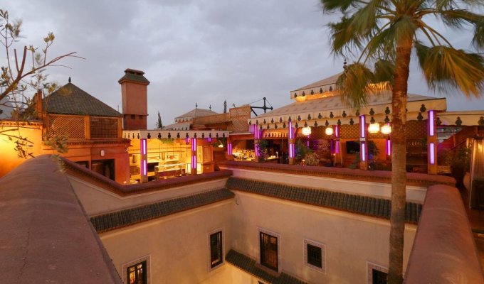 Room of charmed riad in Marrakech 