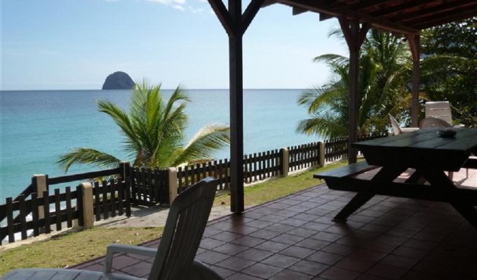 Beachfront Martinique Villa rentals in Le Diamant